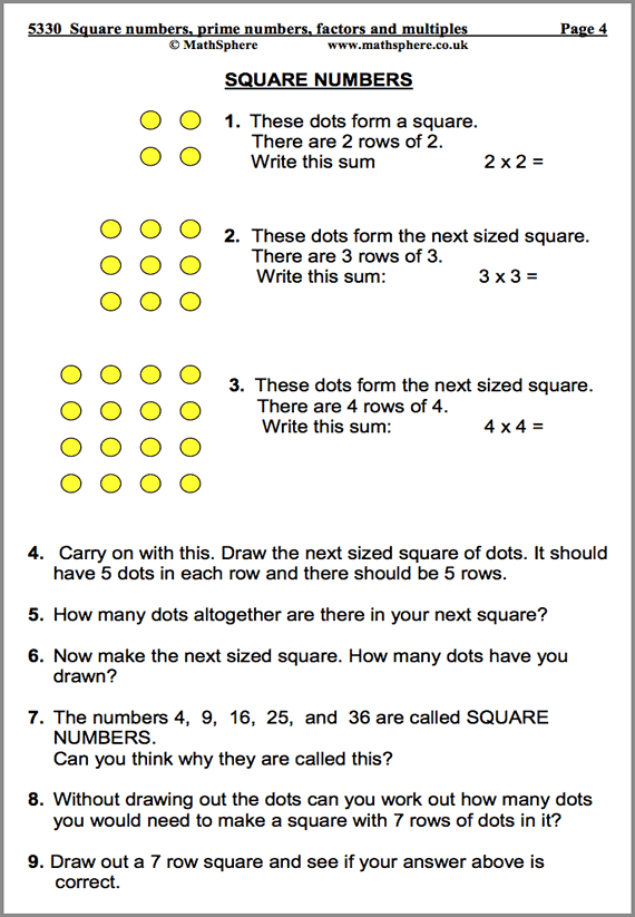 mathsphere free sample maths worksheets